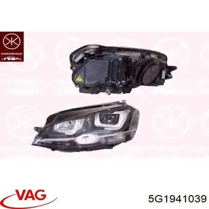 Фара левая VAG 5G1941039 цена, от 424.04 USD