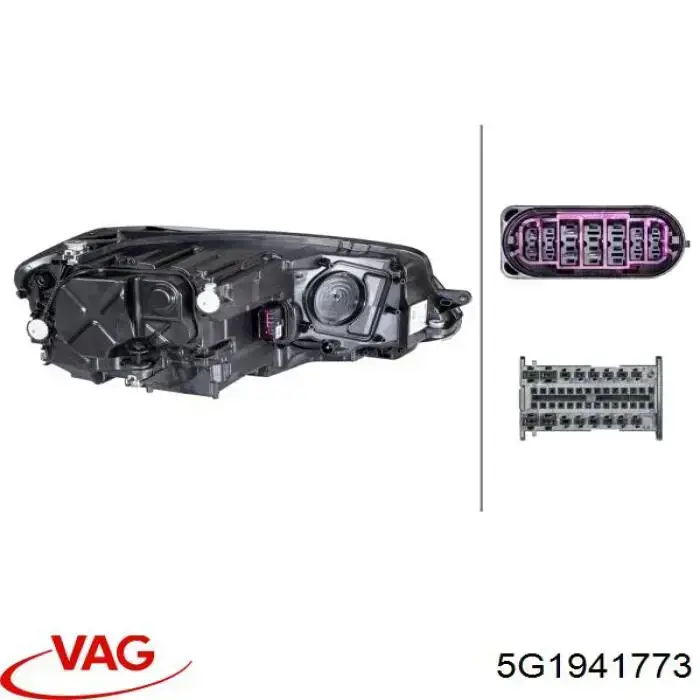 Купить 5G1941773 VAG Фара левая передняя