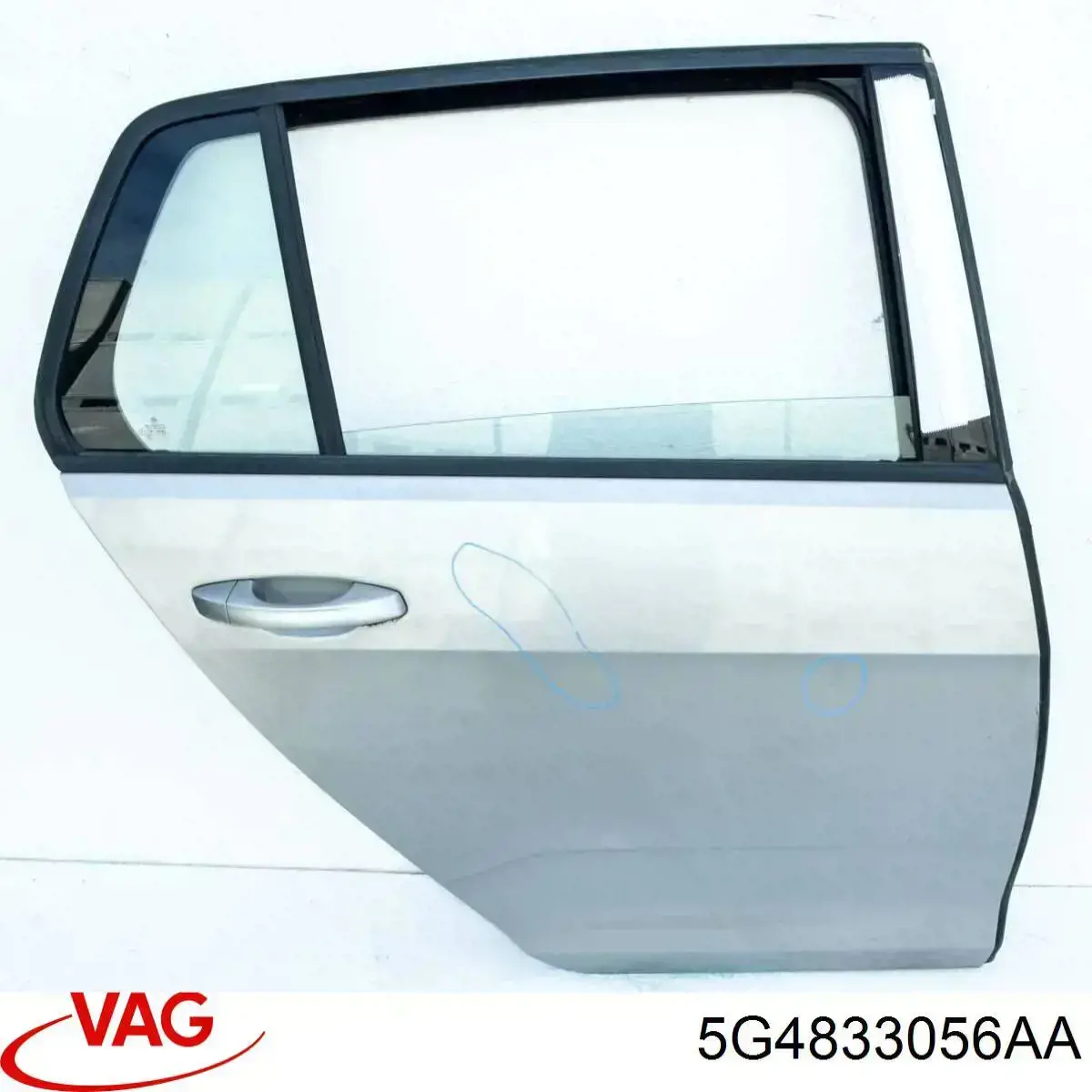 Дверь пассажирская задняя правая VAG 5G4833056AA цена, от 190.04 USD