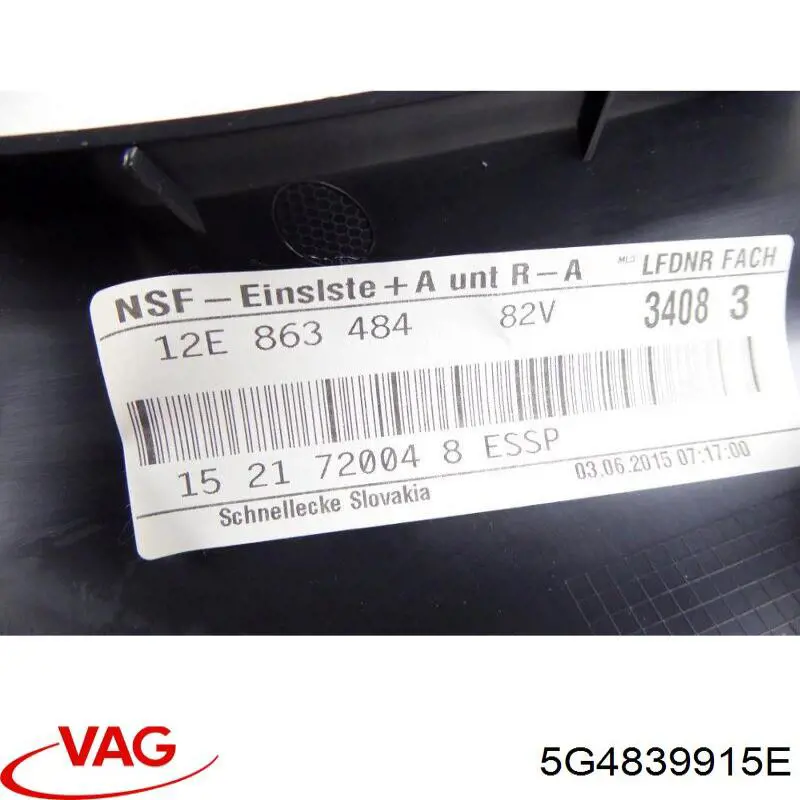 5G4839915E VAG 