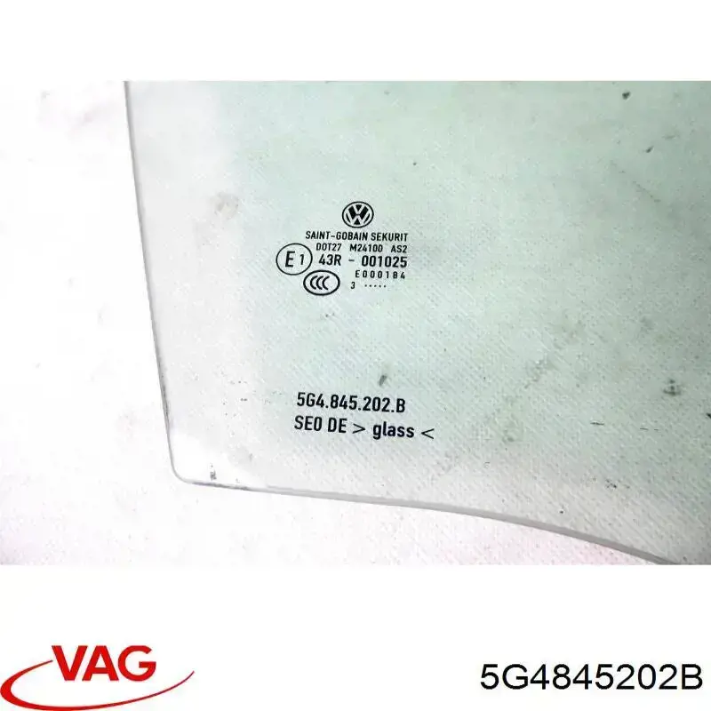 Стекло пассажирской двери Sekurit GS7431D302S цена, от 53.33 USD