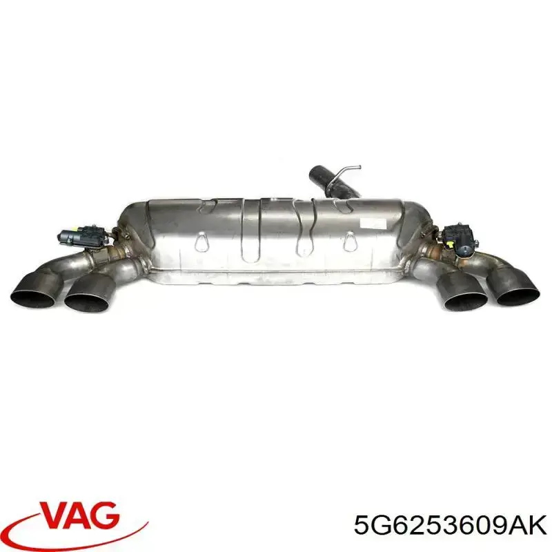 Купить 5G6253609AK VAG Глушитель задний