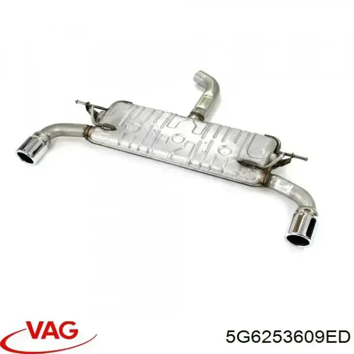 Купить 5G6253609ED VAG Глушитель задний