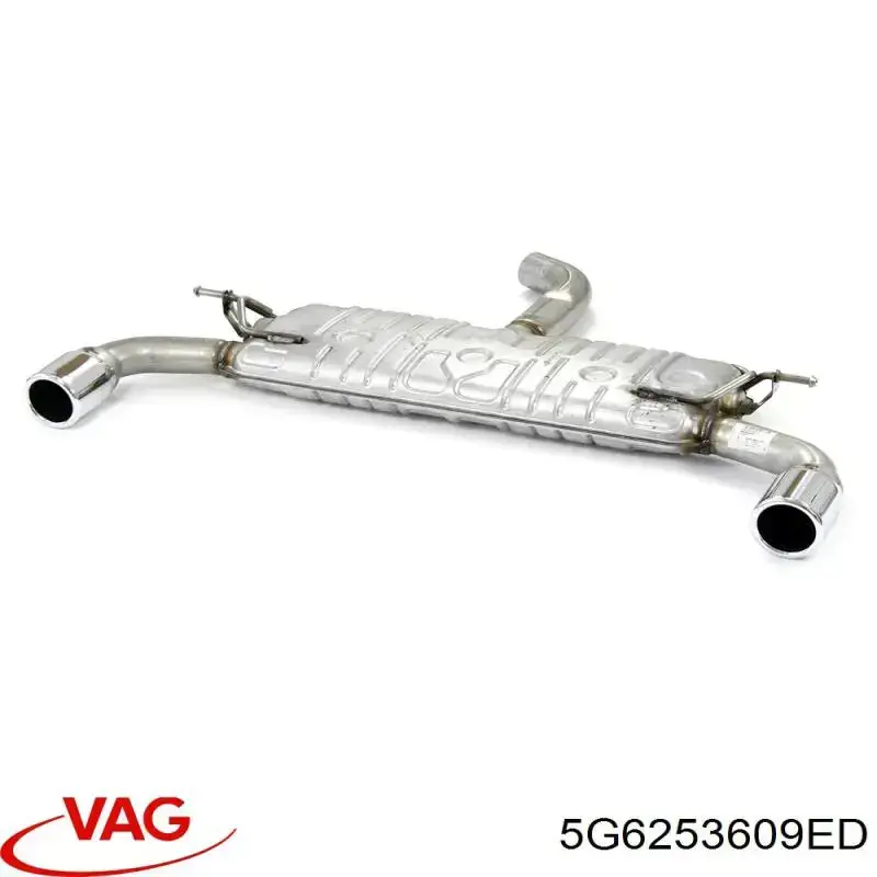 Выхлоп задний VAG 5G6253609ED цена, от 905.02 USD