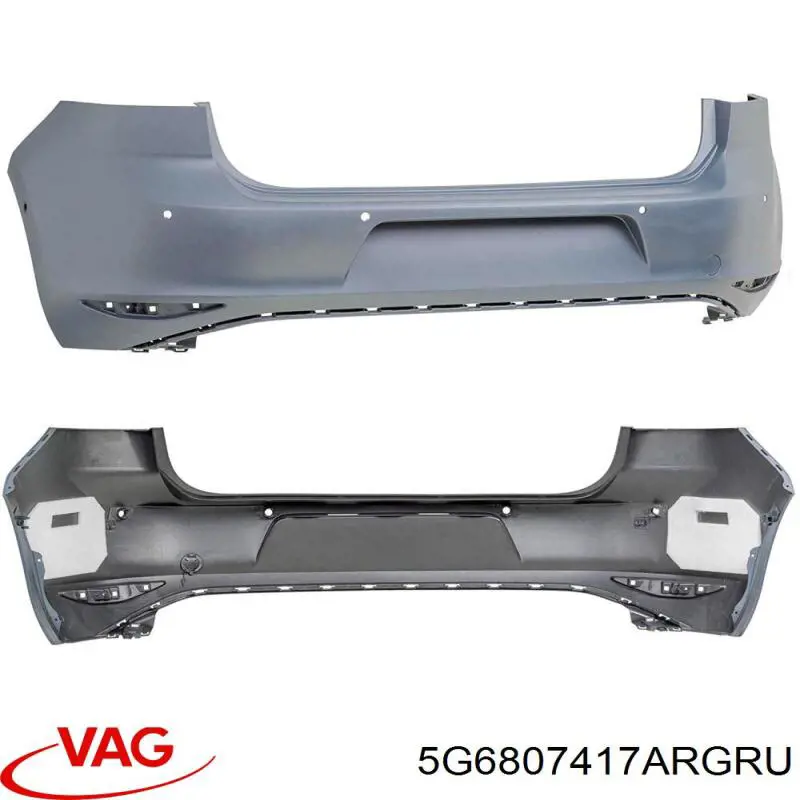 Купить 5G6807417MGRU VAG Задний бампер
