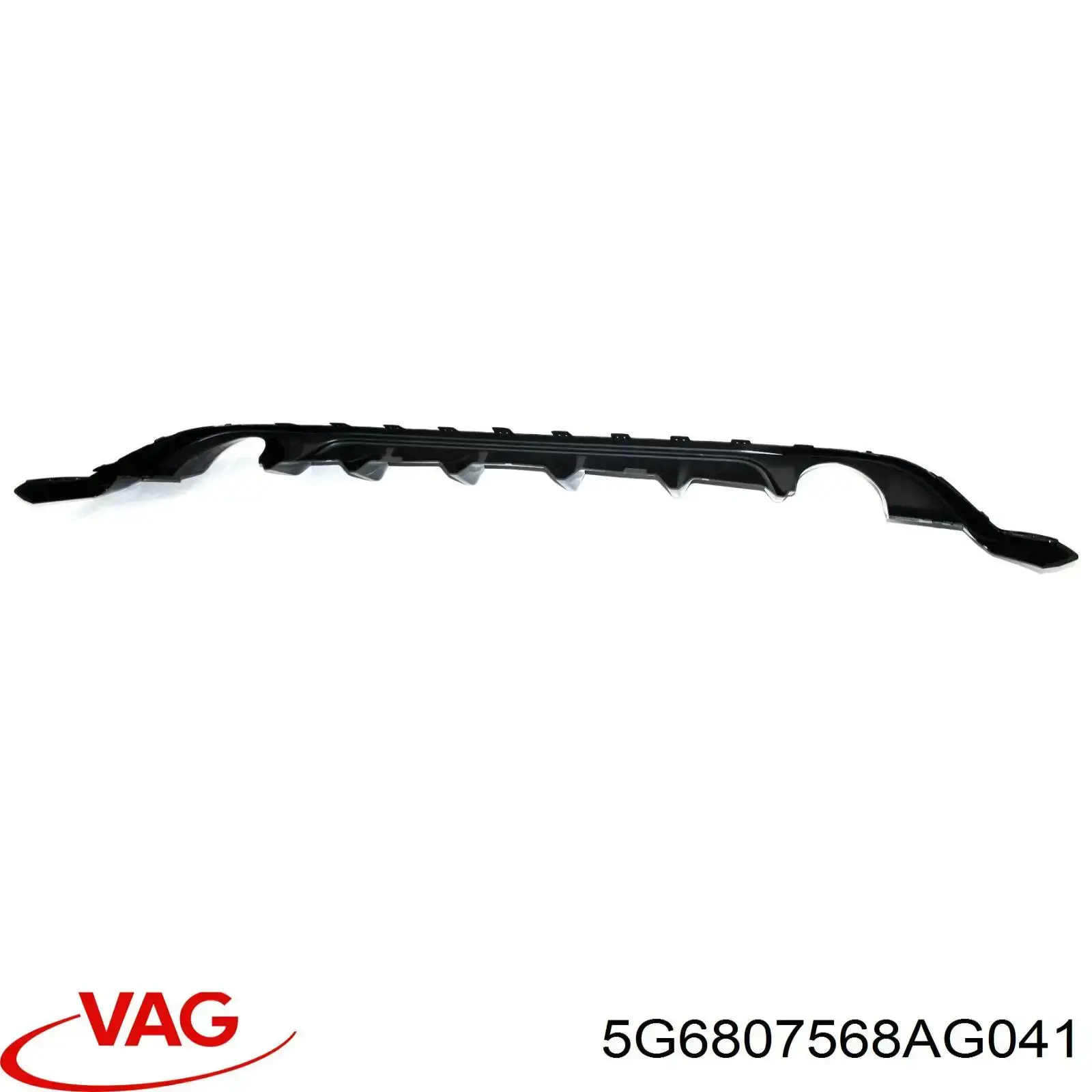 Накладка бампера заднего центральная VAG 5G6807568AG041 цена, от 298.32 USD