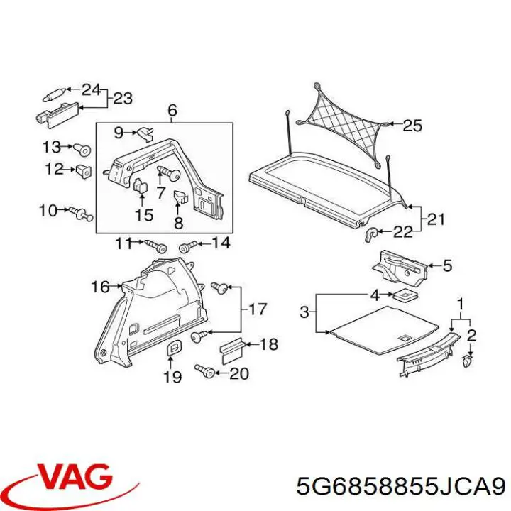  5G6858855JCA9 VAG