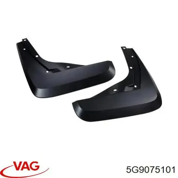 Брызговики задние, комплект VAG 5G9075101 цена, от 58.36 USD