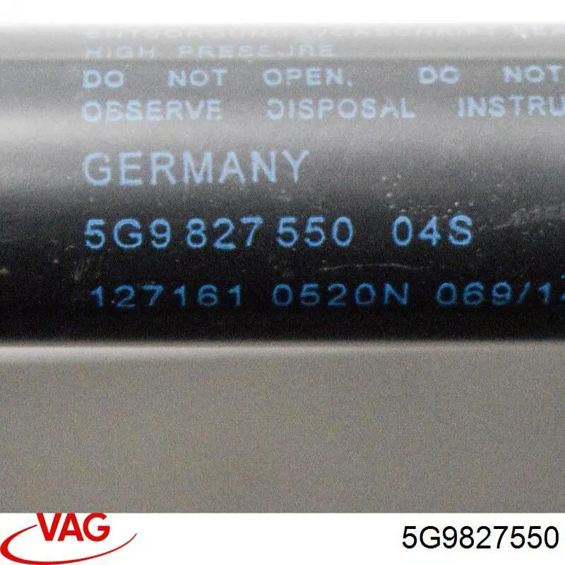 5G9827550 VAG Амортизатор крышки багажника