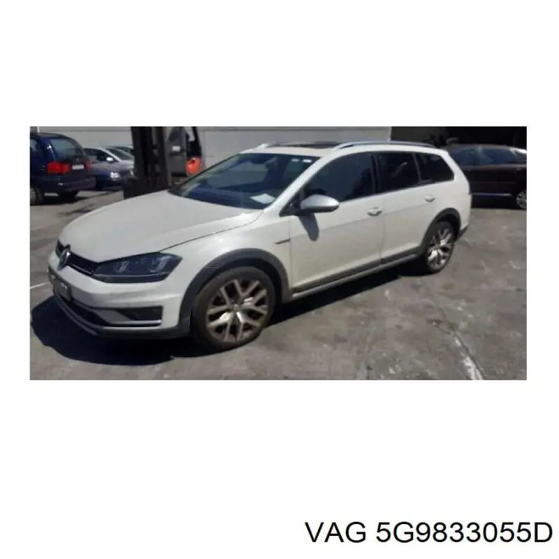 Дверь задняя, левая VAG 5G9833055H цена, от 177.77 USD