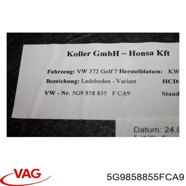  VAG 5G9858855FCA9 цена, от 100.17 USD