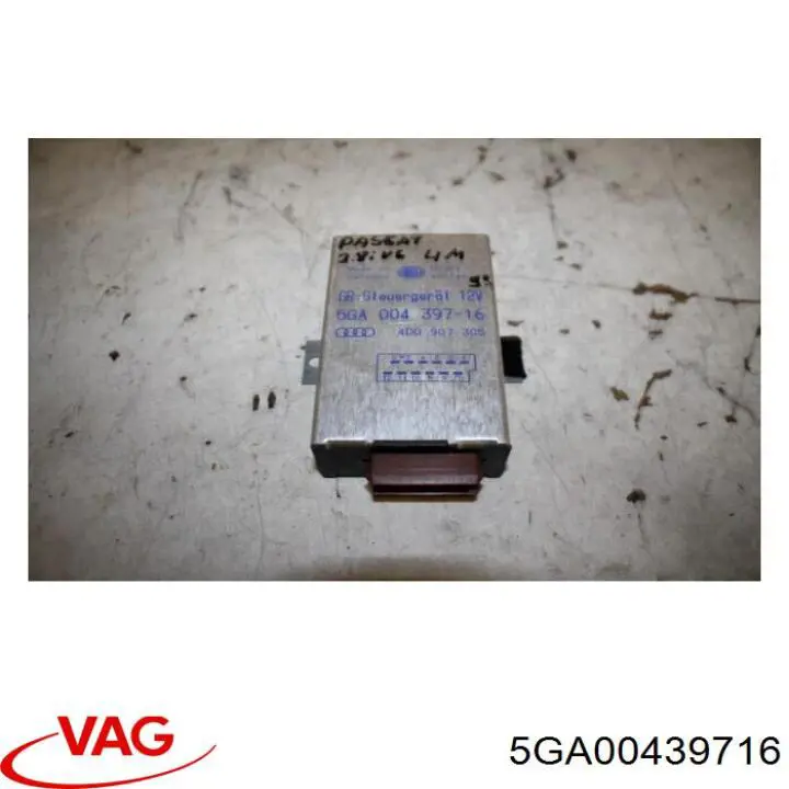  VAG 5GA00439716 цена, от 25.34 USD