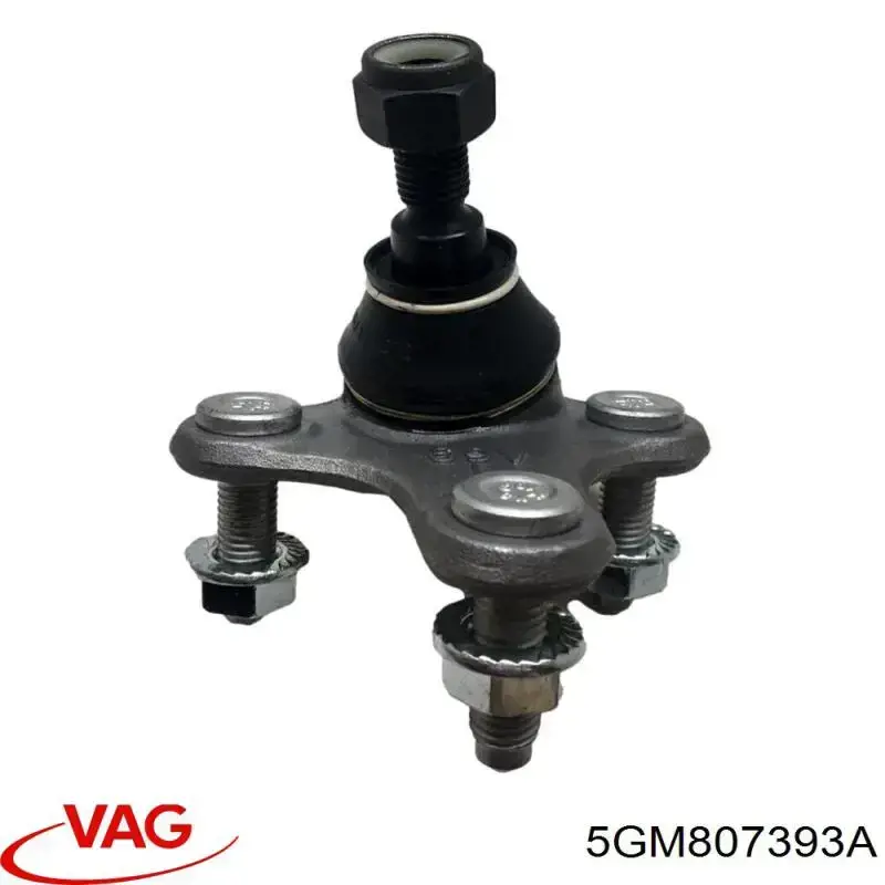 Направляющая заднего бампера, левая VAG 5GM807393A