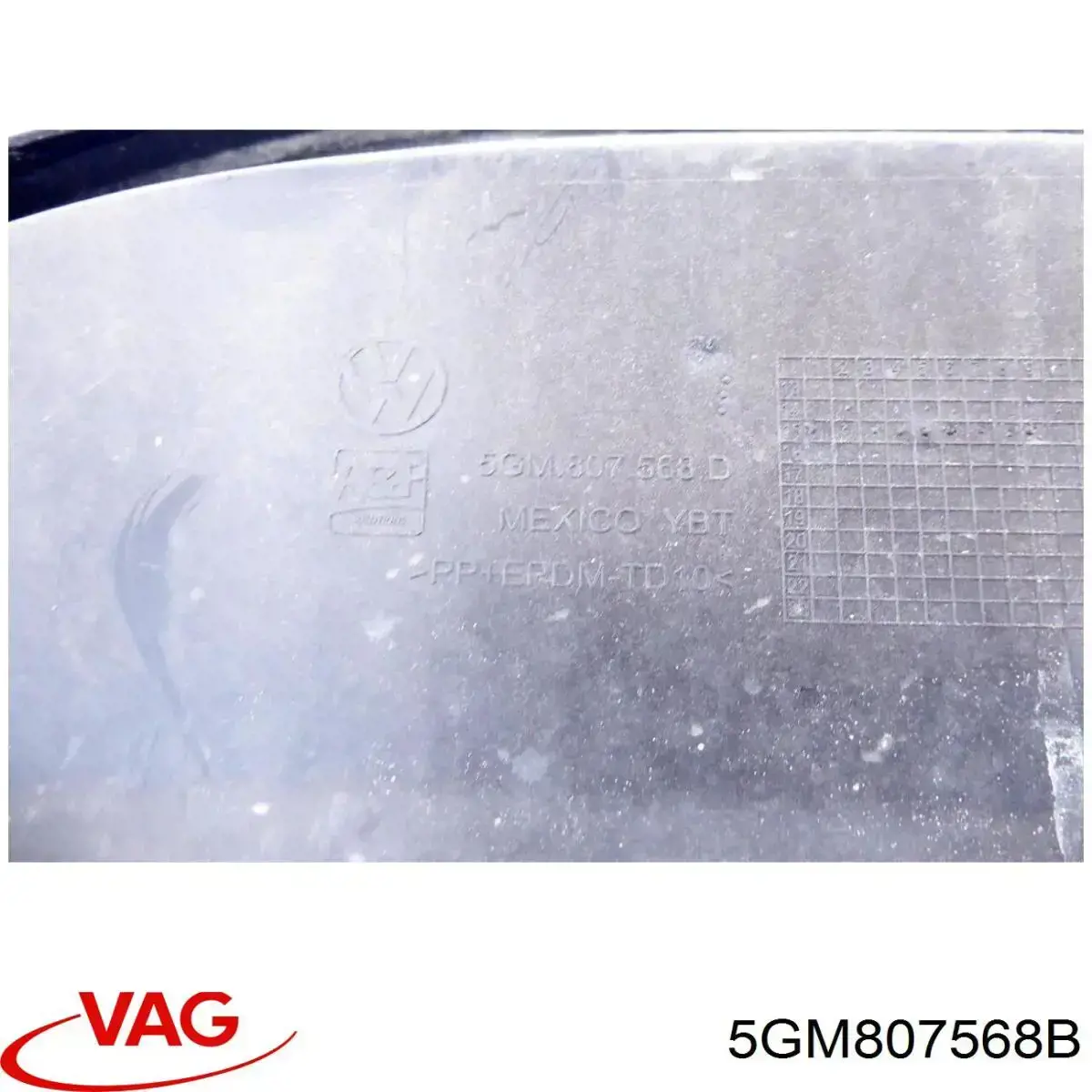 Юбка заднего бампера VAG 5GM807568B цена, от 57.70 USD