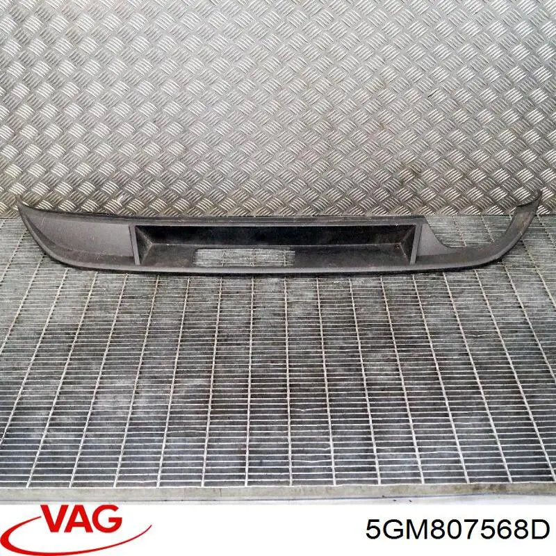 5GM807568D VAG Спойлер заднего бампера