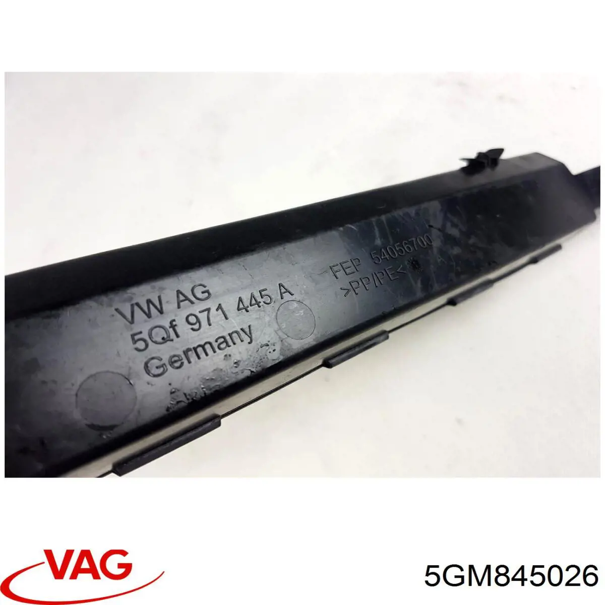 Стекло заднее правое VAG 5GM845026