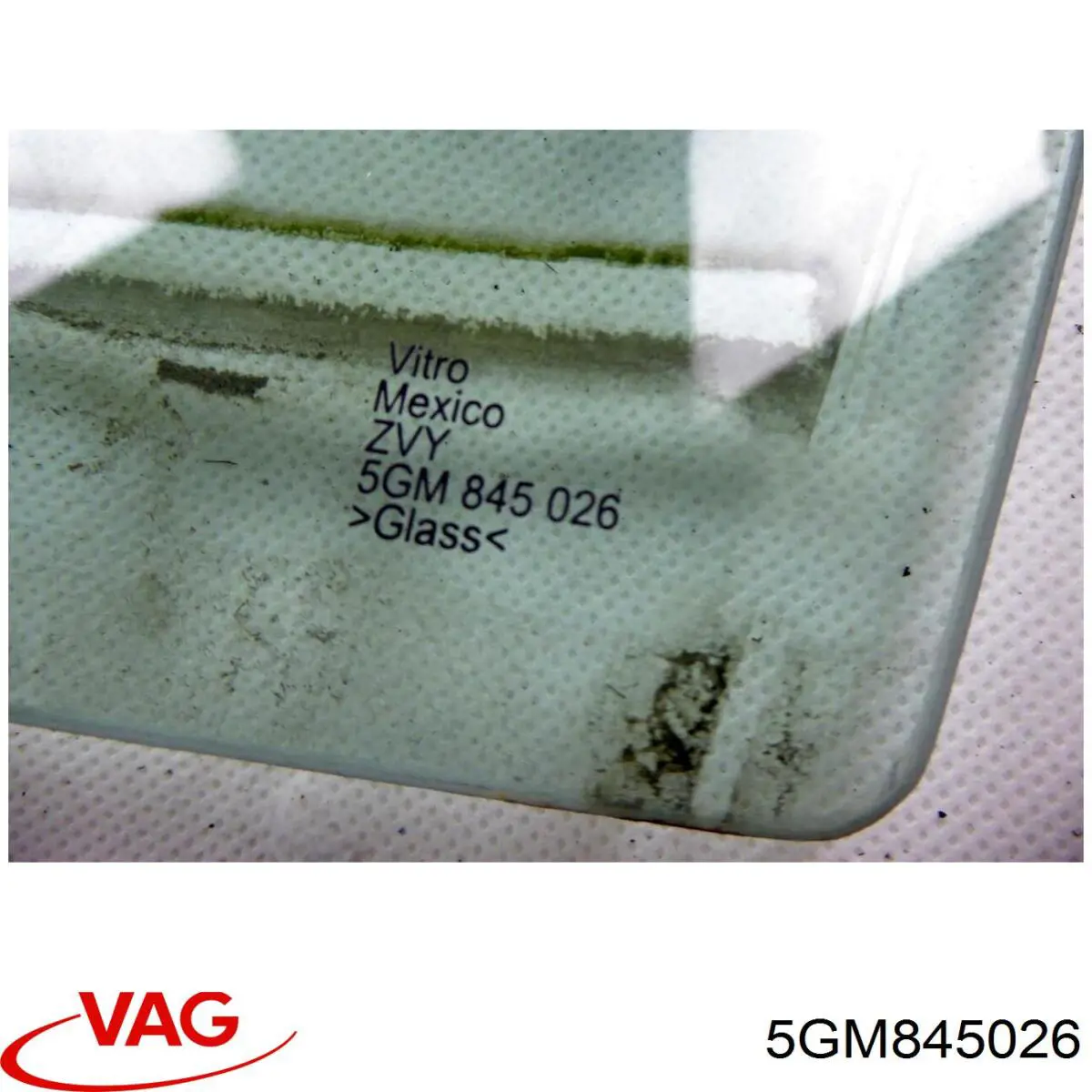 5GM845026 VAG Стекло задней правой двери