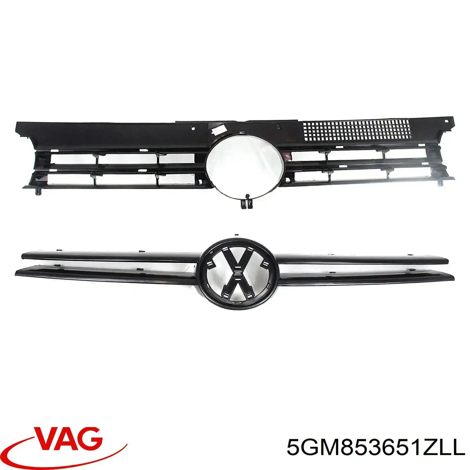 5GM853651ZLL VAG Решетка радиатора