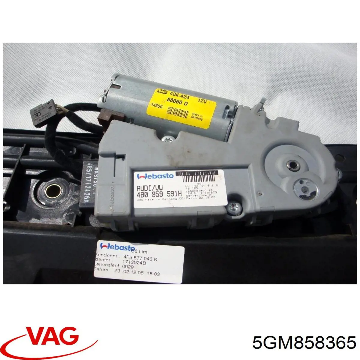 5GM858365 VAG 