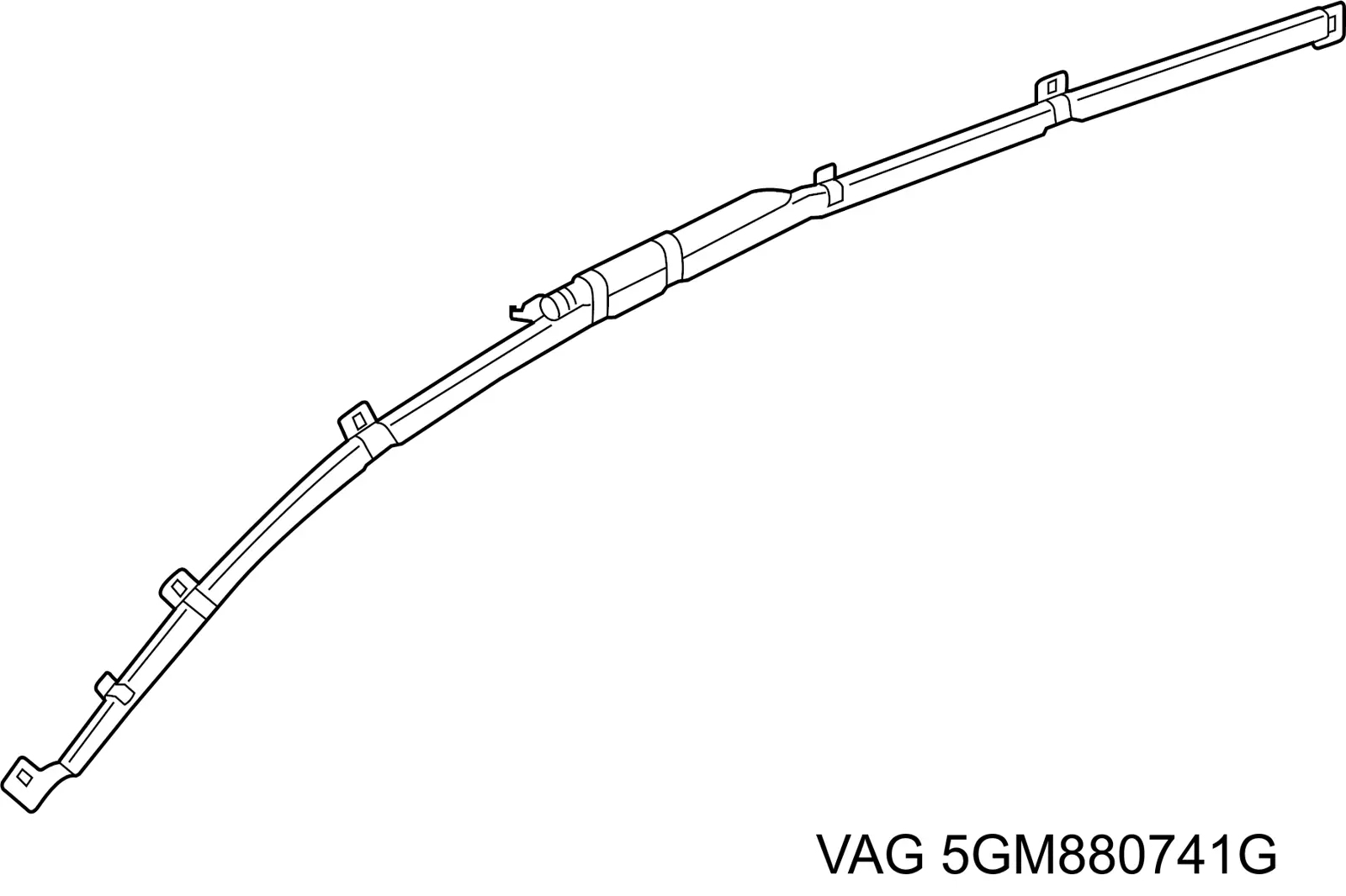 Подушка безопасности, сбоку левая VAG 5GM880741G цена, от 266.06 USD