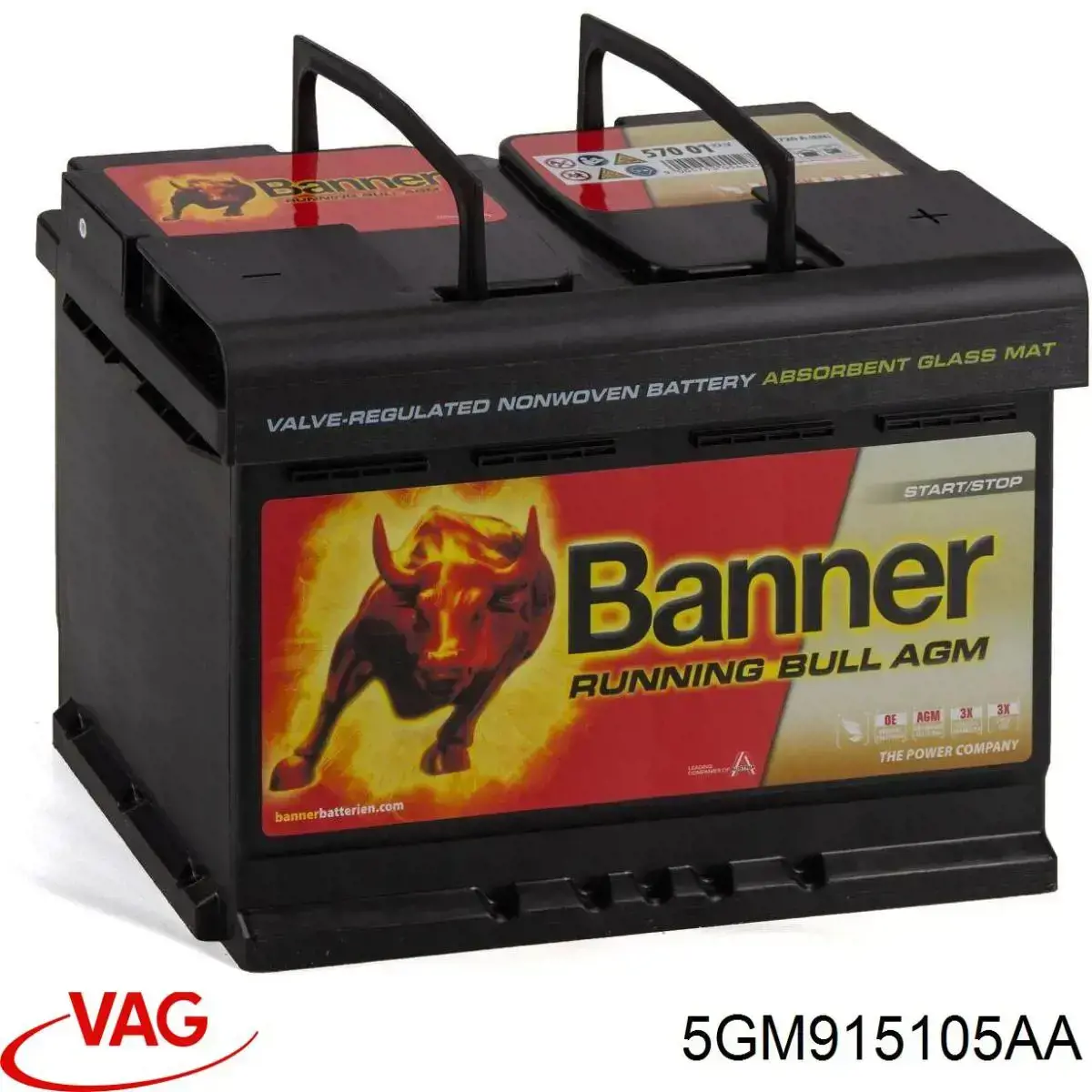 Купить VAG Емкость 72А/ч 5GM915105AA