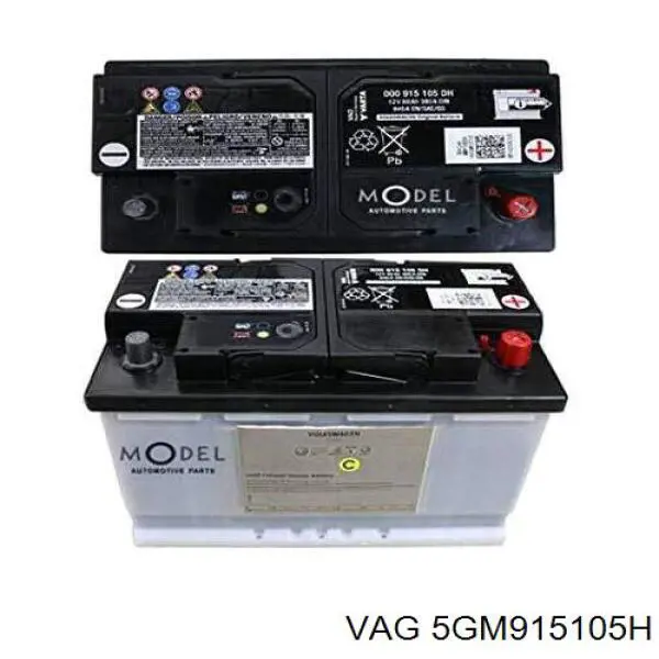 Аккумулятор автомобильный VAG 5GM915105H цена, от 129.25 USD