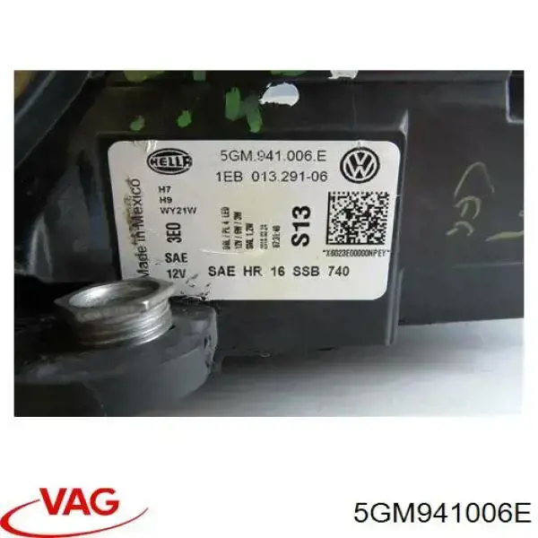5GM941006E VAG Фара передняя правая