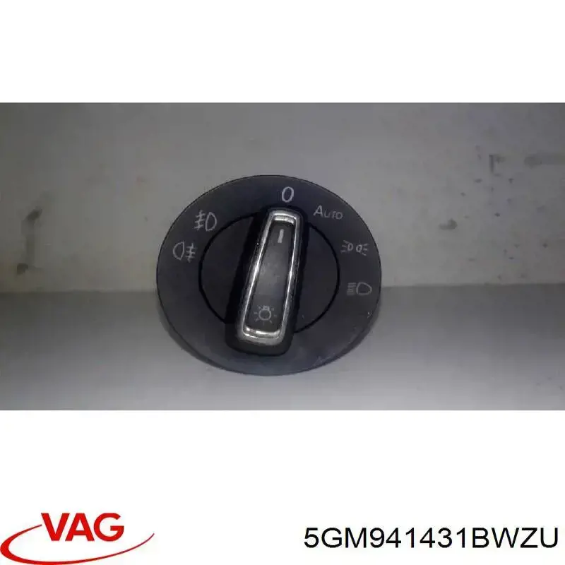 Переключатель света фар на "торпедо" 5GM941431BWZU VAG