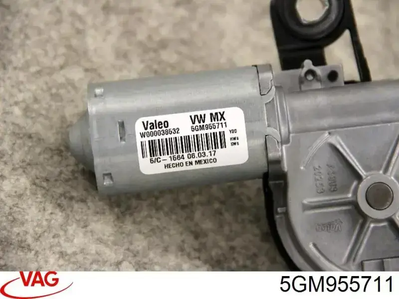 Моторчик заднего стеклоочистителя VAG 5GM955711