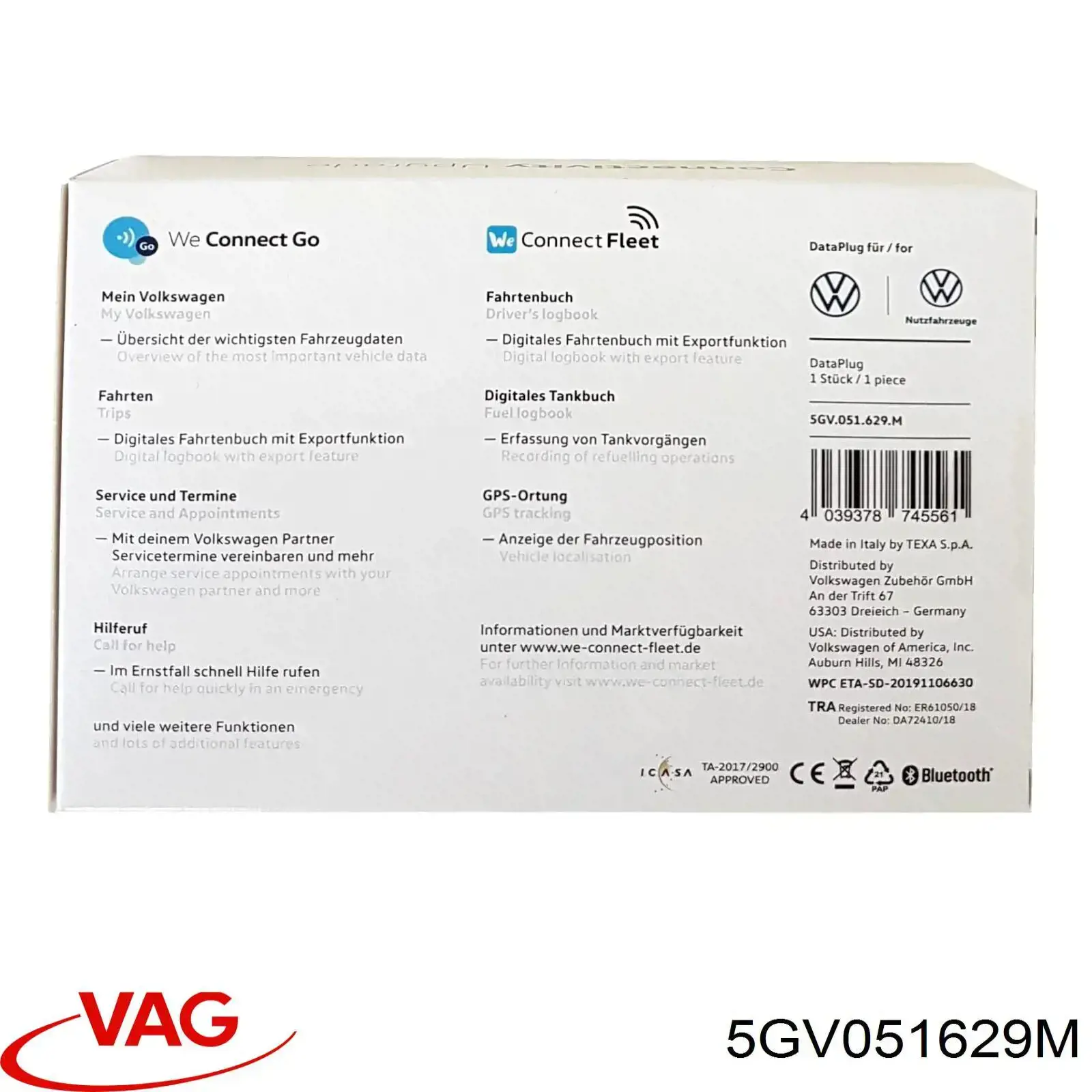  VAG 5GV051629J цена, от 2.96 USD