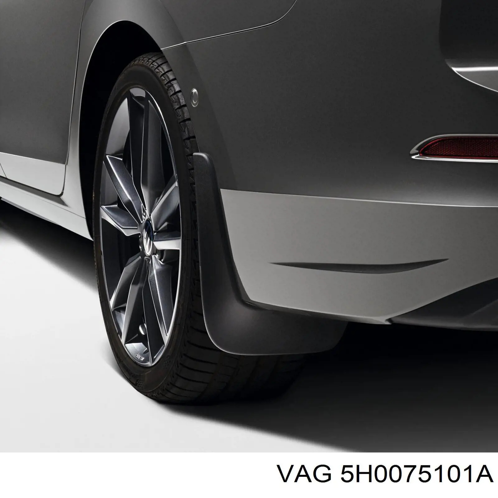 5H0075101A VAG Брызговики задние, комплект