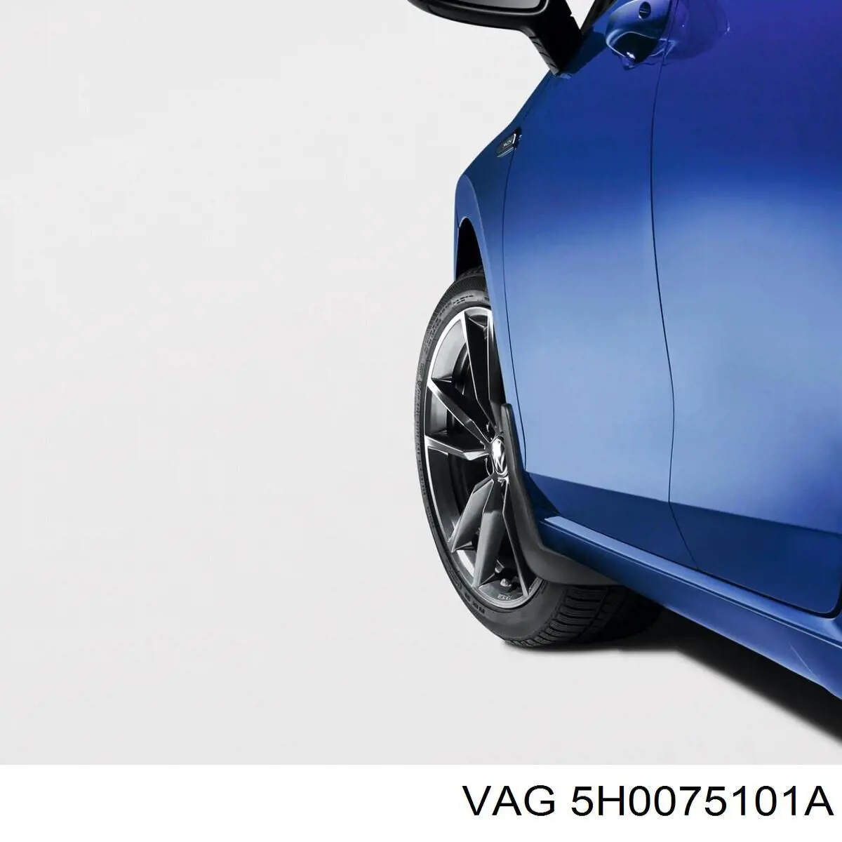 Брызговики задние, комплект VAG 5H0075101A цена, от 63.82 USD