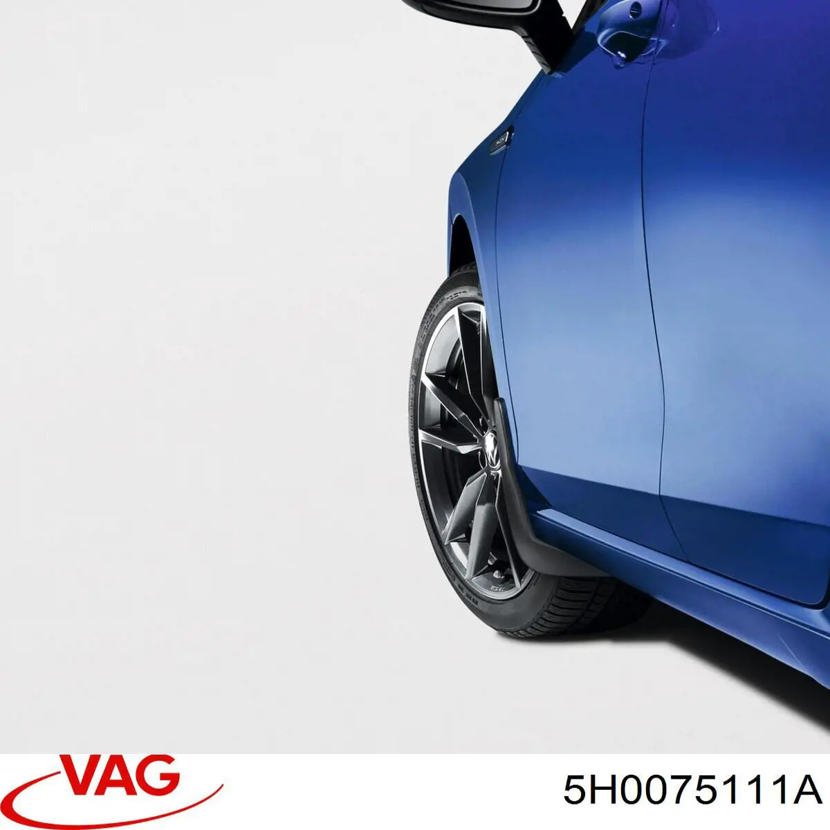 Комплект передних брызговиков на Volkswagen Golf VIII CD1, DA1
