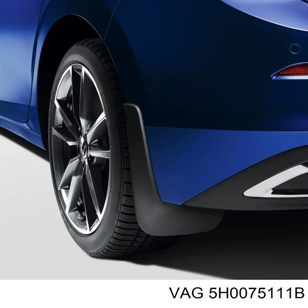5H0075111B VAG Комплект передних брызговиков