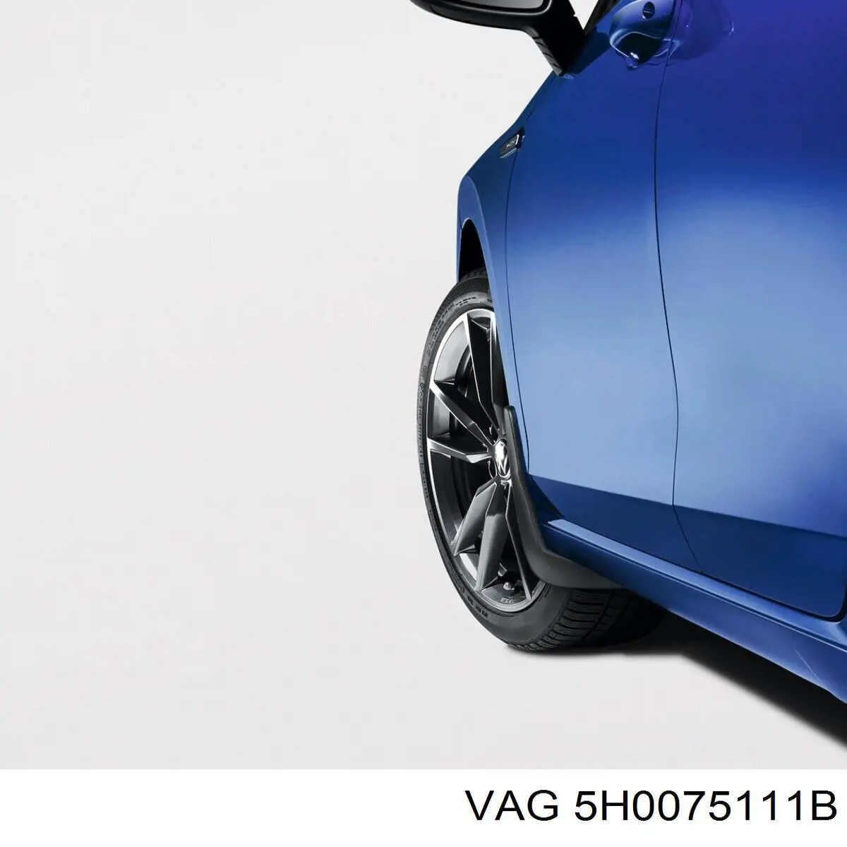 Брызговики передние, комплект VAG 5H0075111B цена, от 67.64 USD