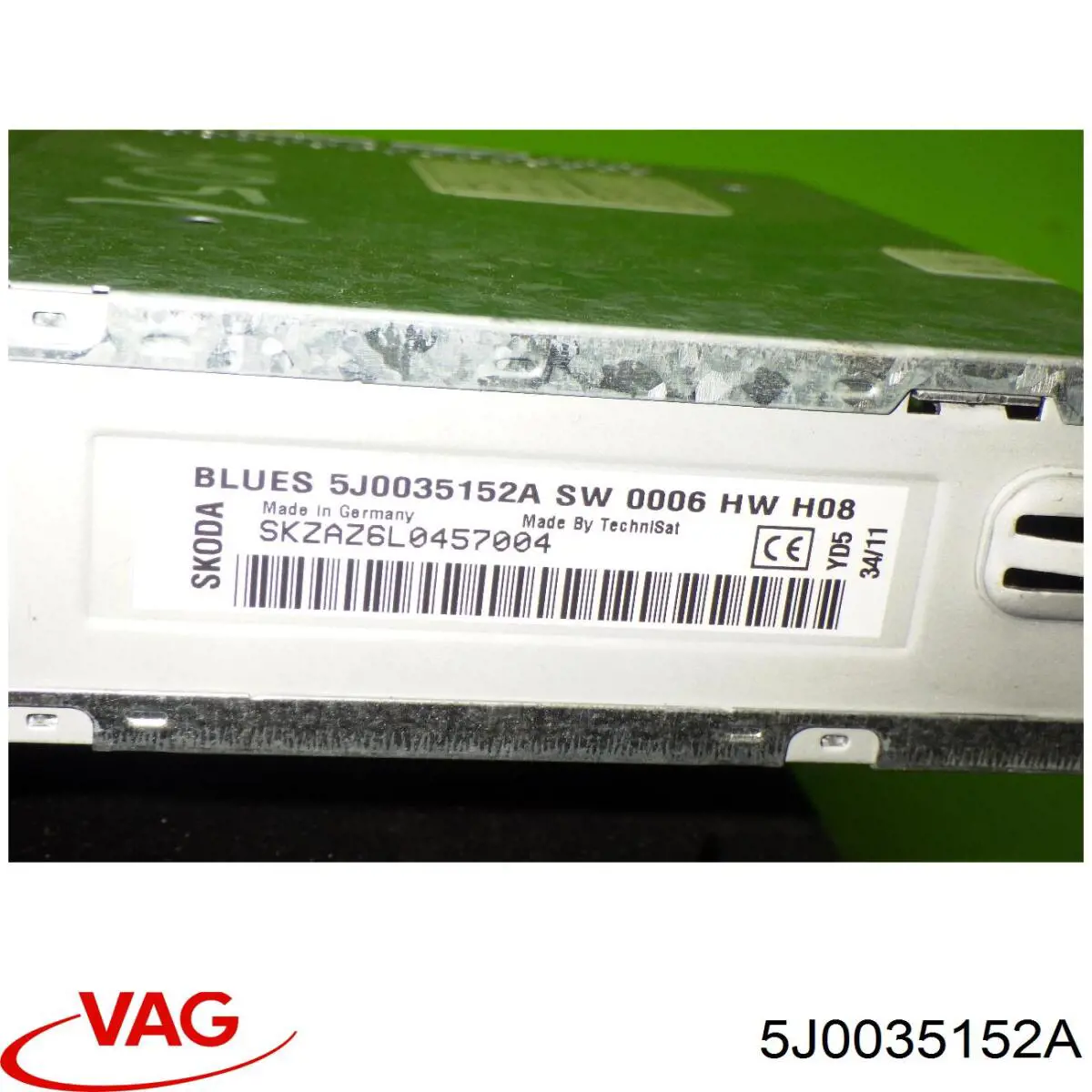 5J0057156A VAG Радиоприемник