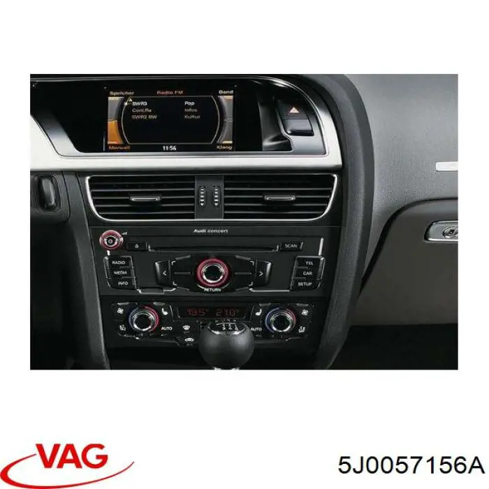 Купить 5J0057156A VAG Заводская магнитола
