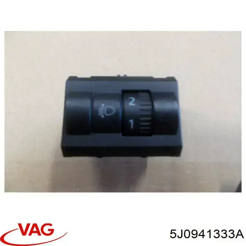 Кнопка (регулятор) корректора фар VAG 5J0941333A цена, от 6.24 USD