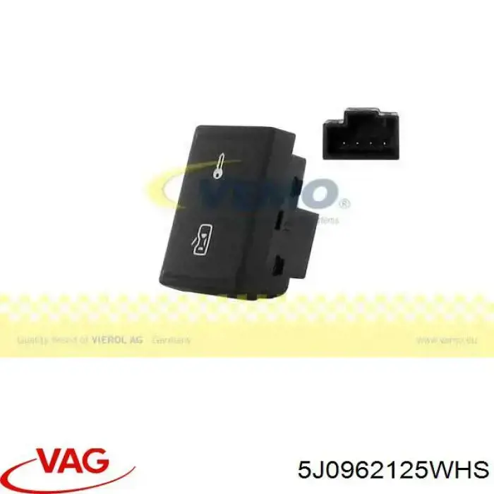 5J0962125WHS VAG Кнопка центрального замка