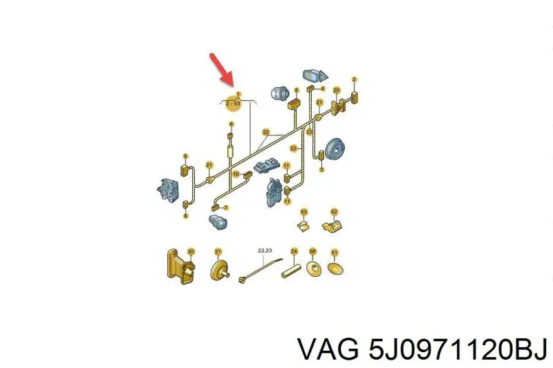  5J0971120BJ VAG