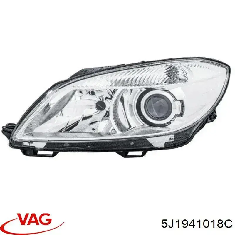 Правая блок фара VAG 5J1941018C цена, от 102.59 USD