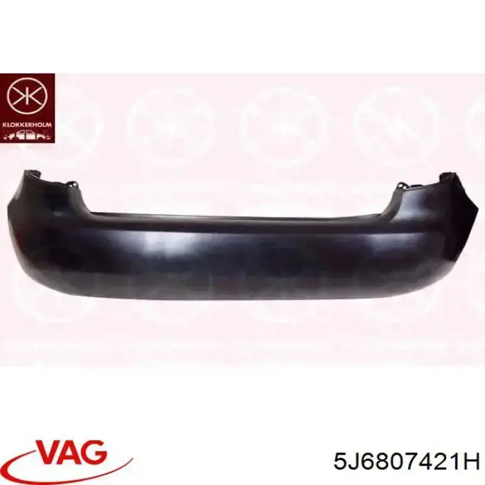 Купить 5J6807421F VAG Задний бампер