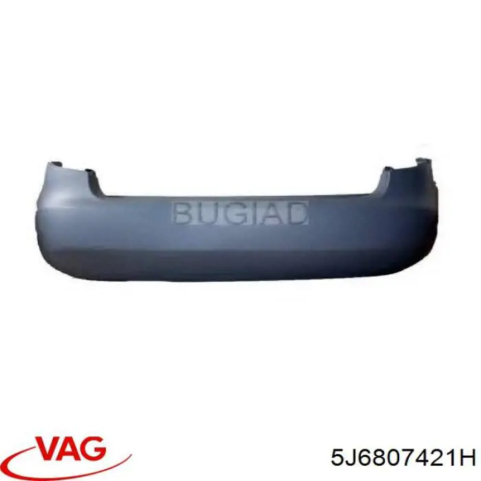 Задний бампер 5J6807421F VAG