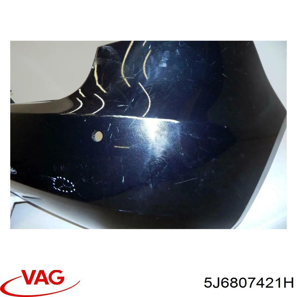Задний бампер 5J6807421H VAG