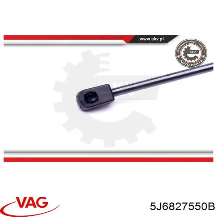 Купить 5J6827550B VAG Амортизатор двери багажника