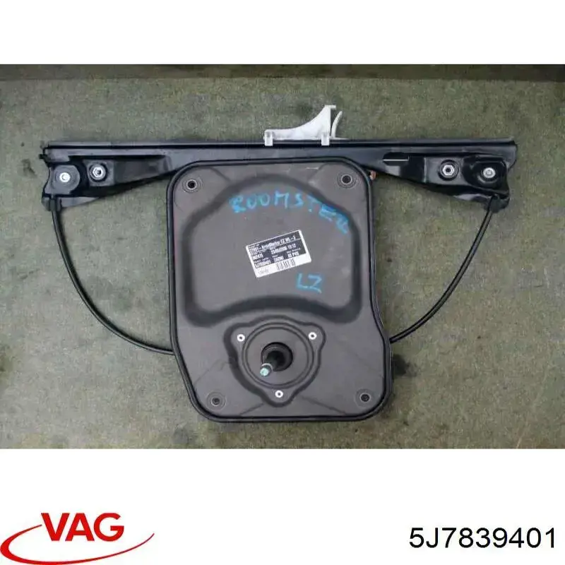 5J7839401C VAG Механизм стеклоподъемника двери задней, левой