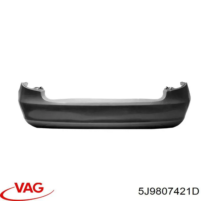 5J9807421D VAG Задний бампер