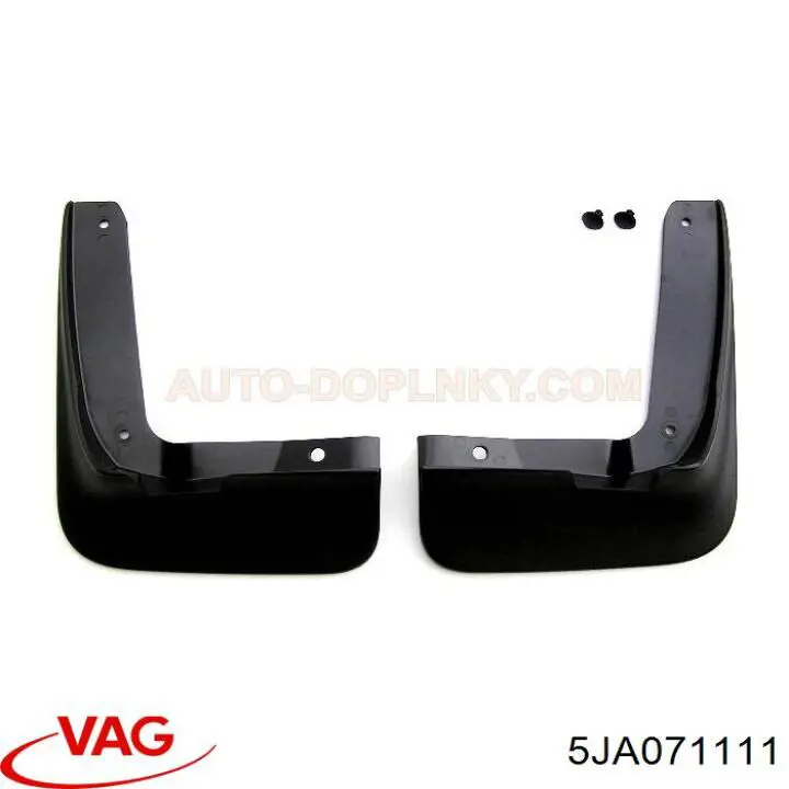 Купить 5JA071111 VAG Передние брызговики