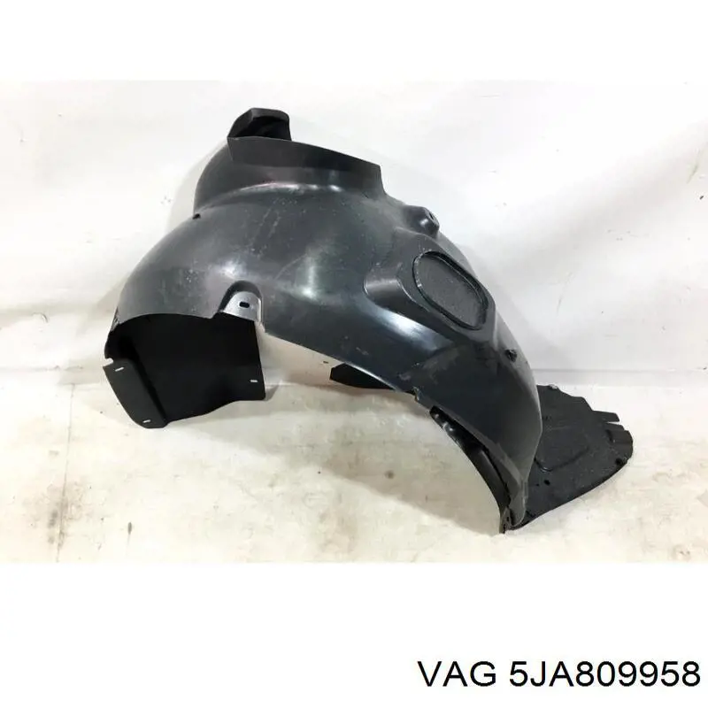 Guarda-barras direito do pára-lama dianteiro Skoda Rapid  NH3, NK3, NK6