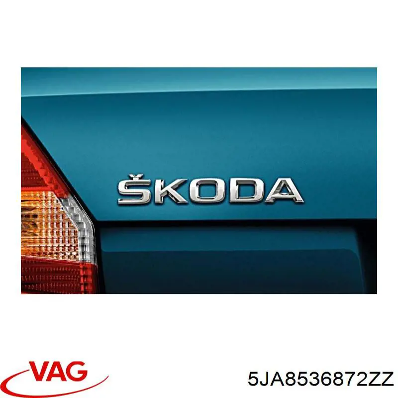 Compre Emblema de tampa de porta-malas (emblema de firma) Skoda Octavia 
